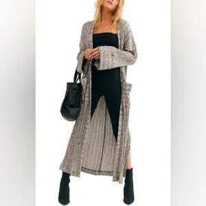 Free People Maxi Duster Sweater